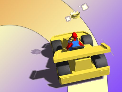 Play Gliding Car Race Game