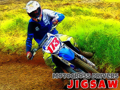 Play Motocross Drivers Jigsaw Game