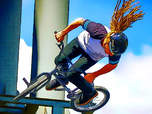 Play BMX Bikers Jigsaw Game