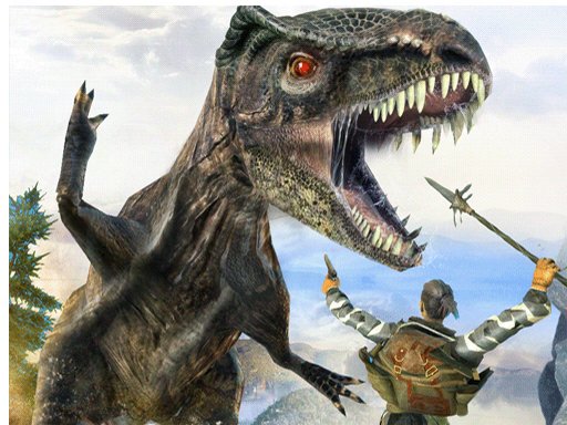 Play Dinosaur Hunting & Attack Jigsaw Game