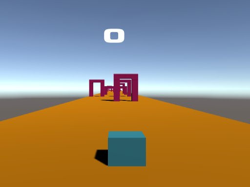 Play Cube Runner 3D Game