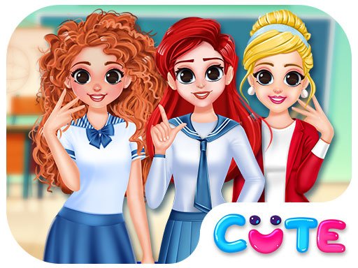 Play BFF Princess Back To School Game