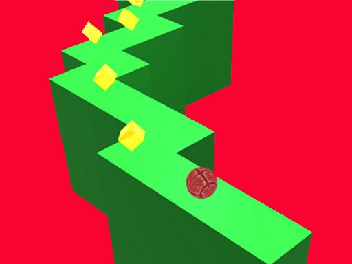 Play Wall Ball ZigZag 3D Game