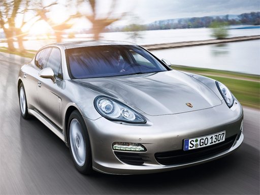 Play Porsche Panamera Puzzle Game