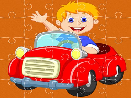 Play Pedal Cars Jigsaw Game