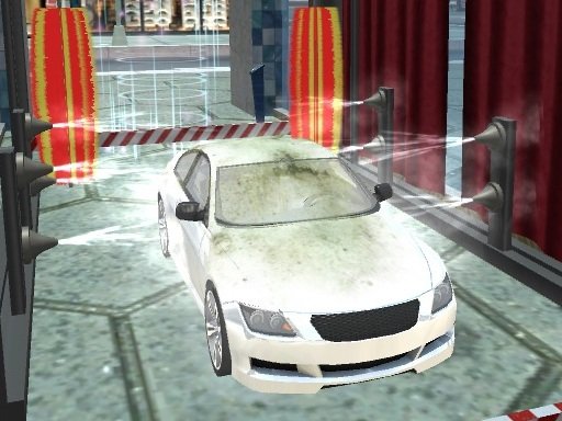 Play Modern Sports Car Wash 3D Game