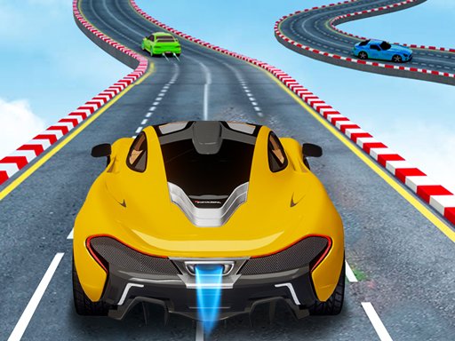 Play Crazy Car Impossible Sky Tracks Game