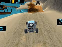 Play Offroad Kart Beach Stunt: Buggy Car Drive Game