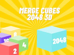 Play Merge Cubes 2048 3D Game