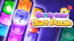 Play Candy Color Sort Puzzle Game