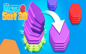 Play Hexa Sort 3D Game