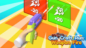 Play Gun Craft Run Weapon Fire Game