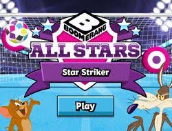 Play Boomerang All Stars Star Striker Game