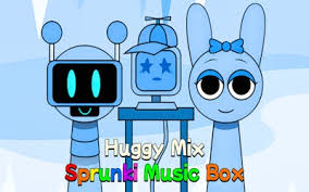 Play Huggy Mix Sprunki Music Box Game