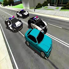 Play Police Car vs Gangster Escape Game